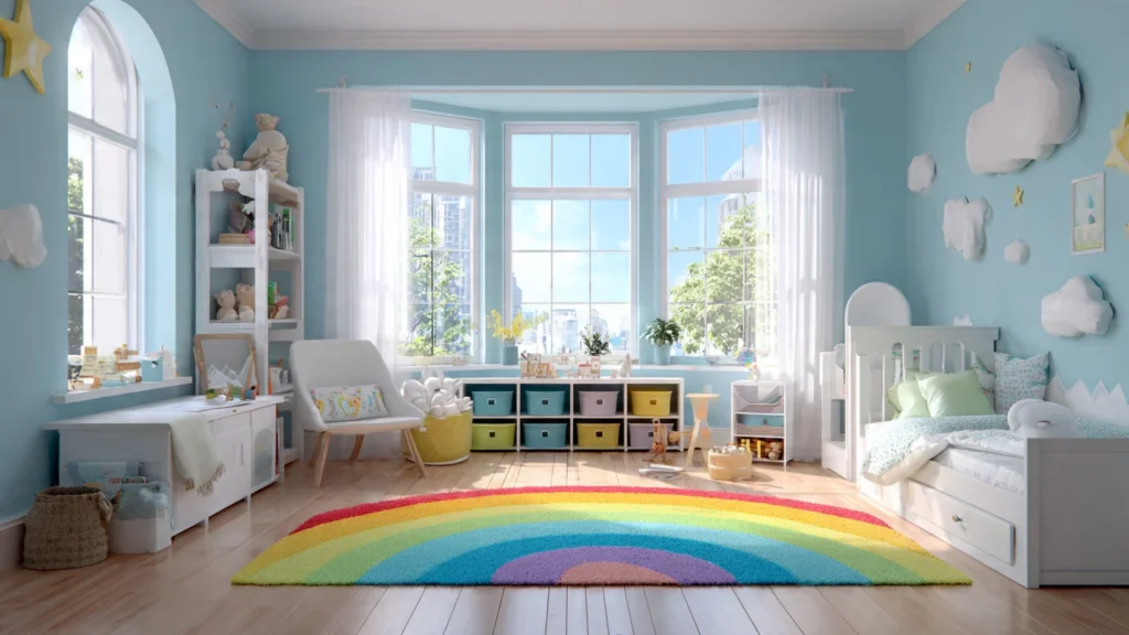 How can we decorate a kids room?