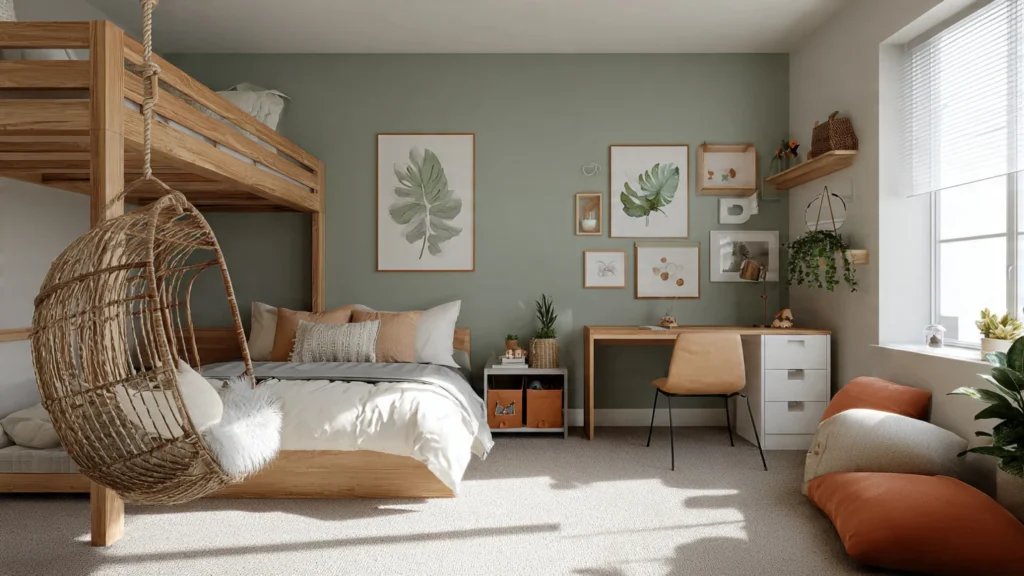 What is the trend in 2025 kids room?