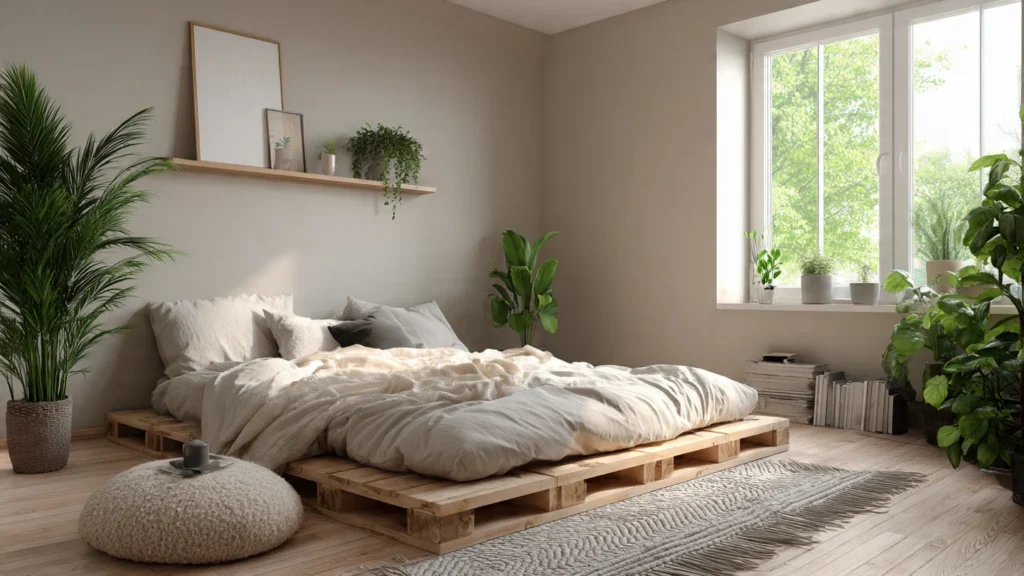 What is the best bed style for a small room?