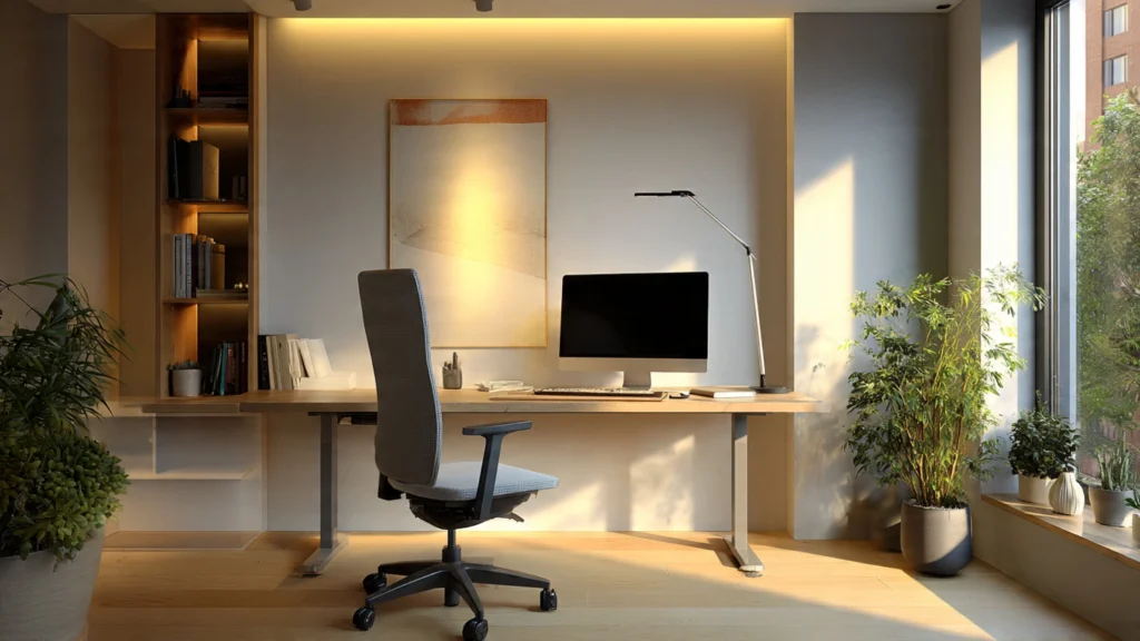 What is the best lighting for a home office